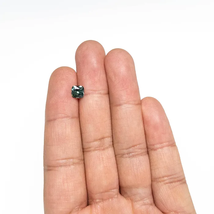116ct 597x590x400mm Cushion Brilliant Sapphire 2512702 Misfit Gems Earrings