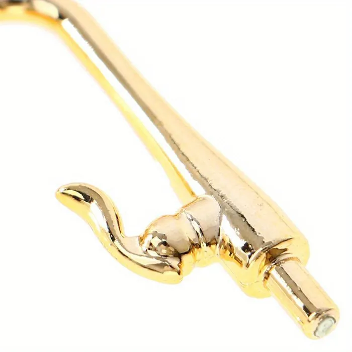 2pcs1 Set Deluxe Gold and Silver Single Head Faucet 112 Scale Dollhouse Accessory Miniatures by NC Earrings