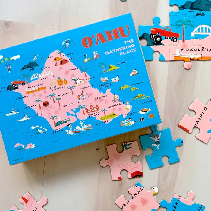 70Piece Surf Shack Oahu Puzzle SURFSHACKPUZZLE Earrings