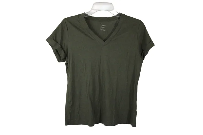 A New Day Necklaces A New Day Green Tee XS