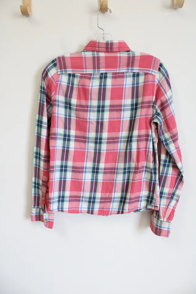 Abercrombie Kids Muscle Plaid Longsleeve Shirt 14 Abercrombie Fitch Earrings