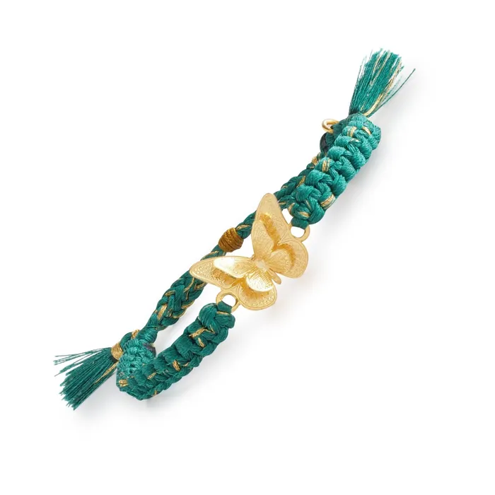 Agua Marina Bracelets Butterfly Gold Bracelet