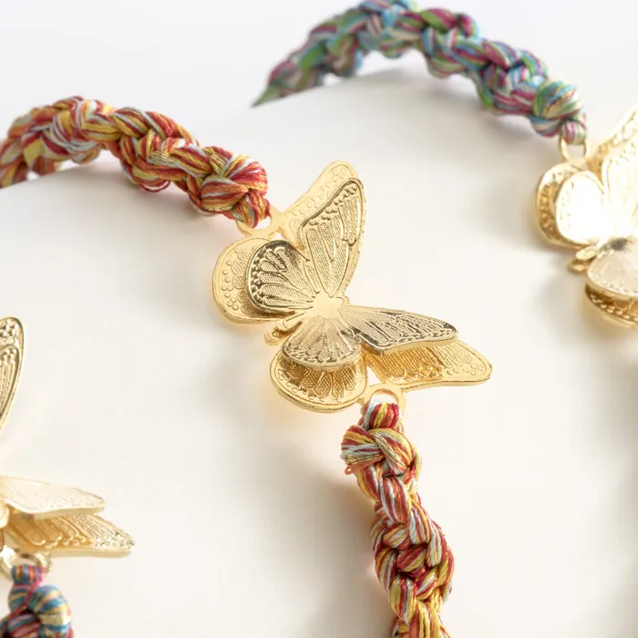 Agua Marina Bracelets Butterfly Gold Bracelet