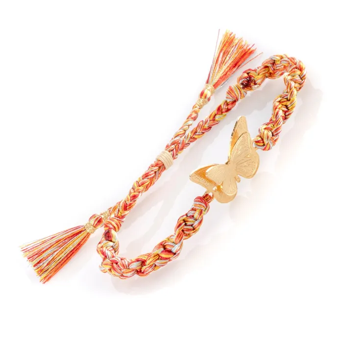 Agua Marina Bracelets Butterfly Gold Bracelet