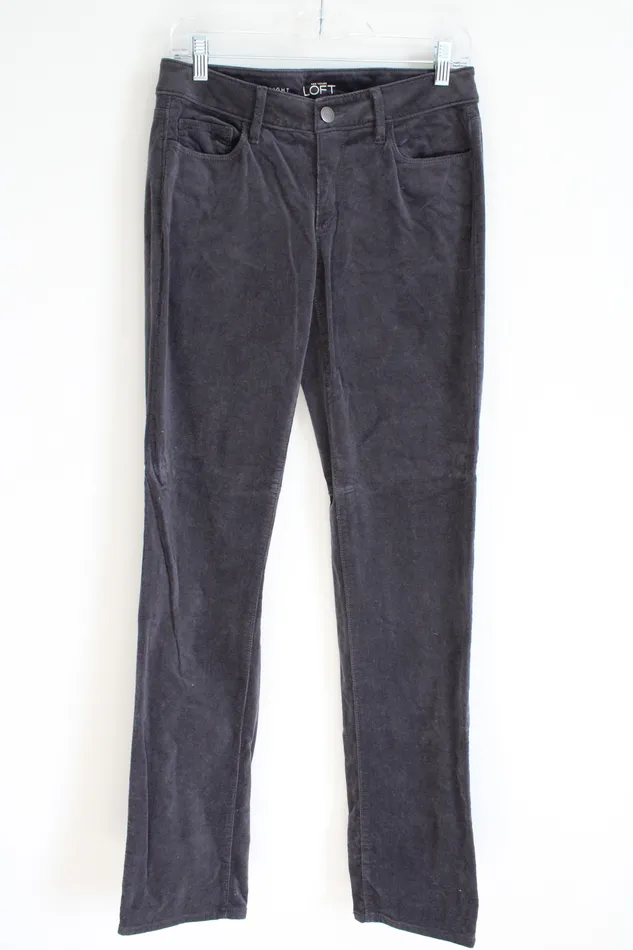 Ann Taylor LOFT Ann Taylor LOFT Gray Corduroy Pants 427 Earrings