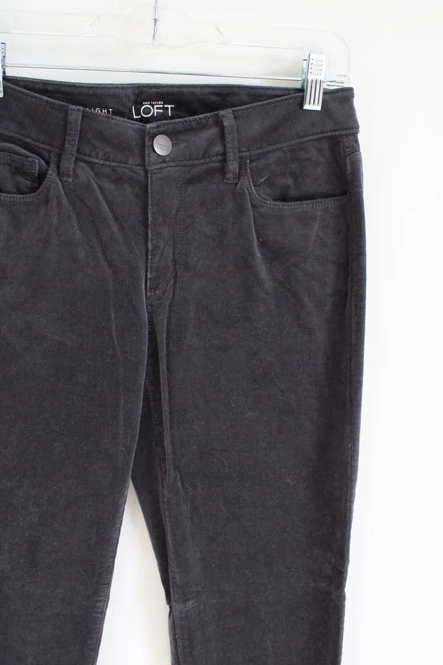 Ann Taylor LOFT Ann Taylor LOFT Gray Corduroy Pants 427 Earrings