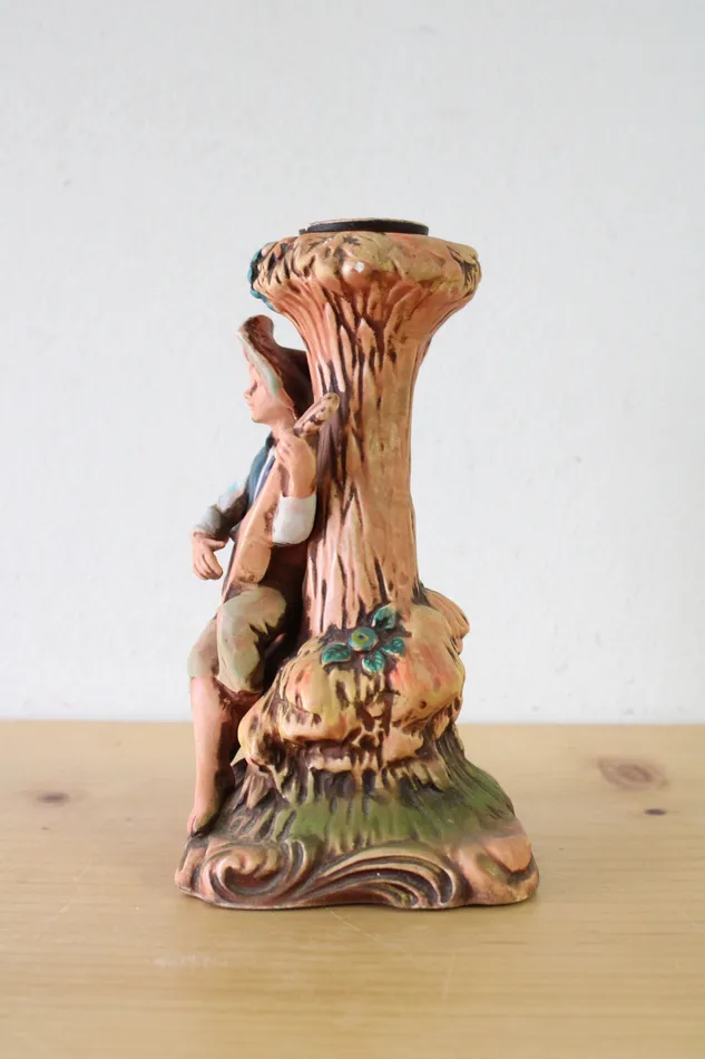 Arcadia Arcadia Boy Playing Instrument Candle Holder Earrings