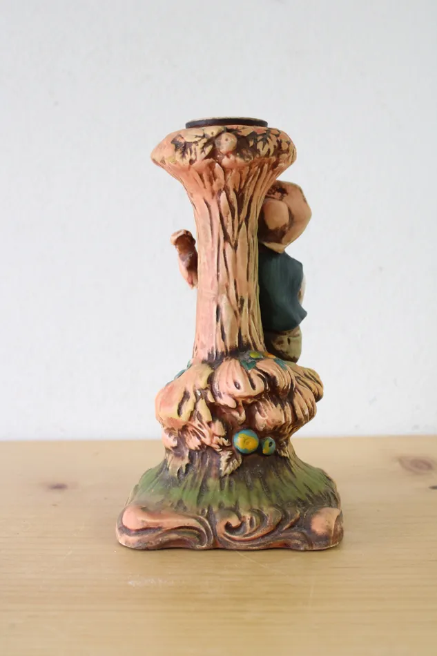 Arcadia Arcadia Boy Playing Instrument Candle Holder Earrings