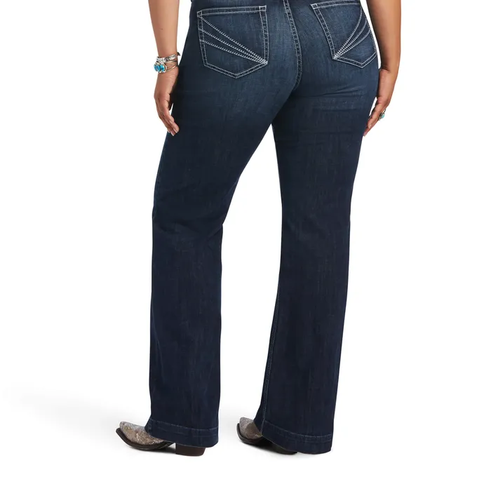 ARIAT CLOTHING Earrings ARIAT TROUSER PERFECT RISE AISHA WIDE MISSOURI LEG JEAN