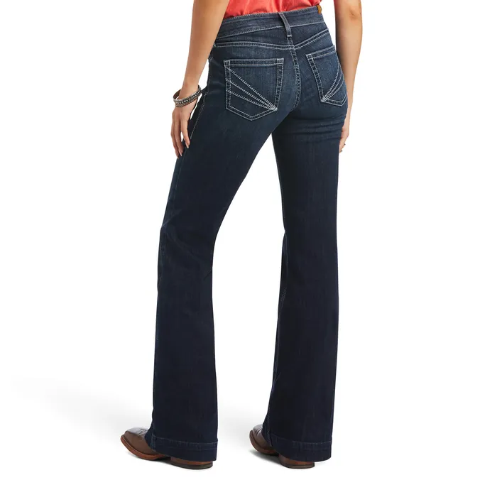 ARIAT CLOTHING Earrings ARIAT TROUSER PERFECT RISE AISHA WIDE MISSOURI LEG JEAN
