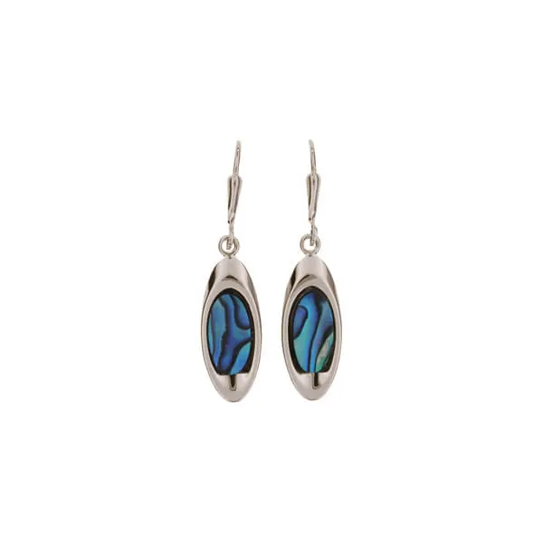 ARIKINEWZEALAND Earrings Ariki Paua Ovoid Earring