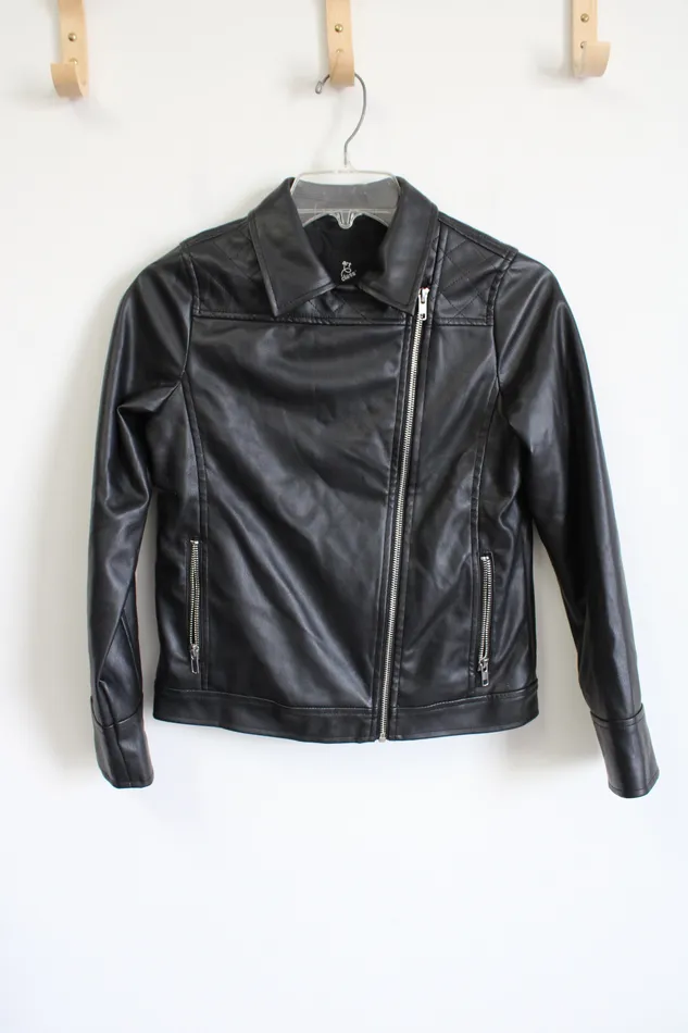 Art Class Faux Leather Jacket Youth L 1012 Art Class Earrings