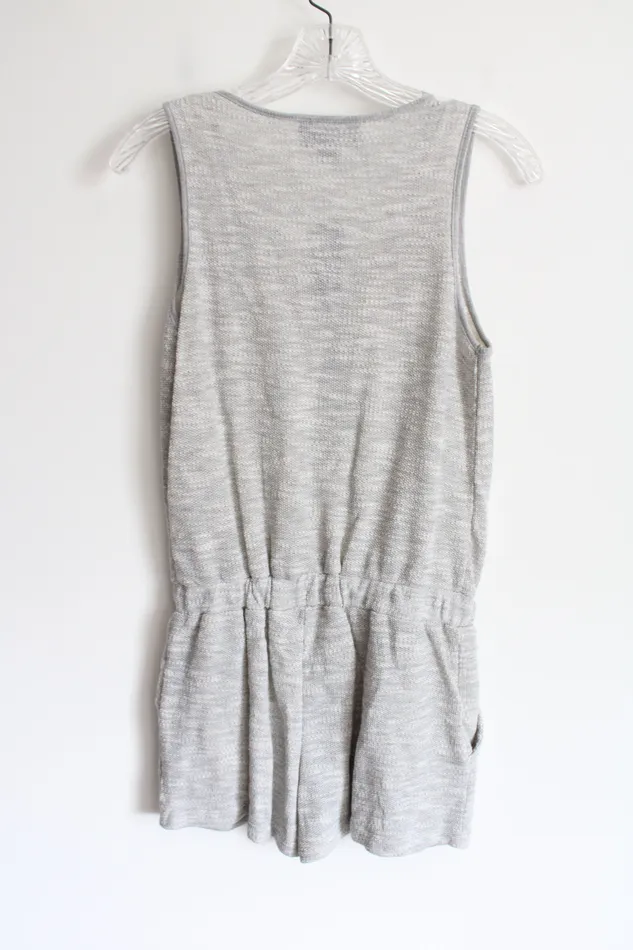 Attention Earrings NEW Attention Gray Romper XS