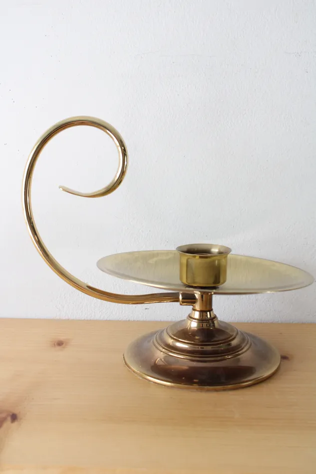 Baldwin Earrings Baldwin Brass Large Taper Candle Holder