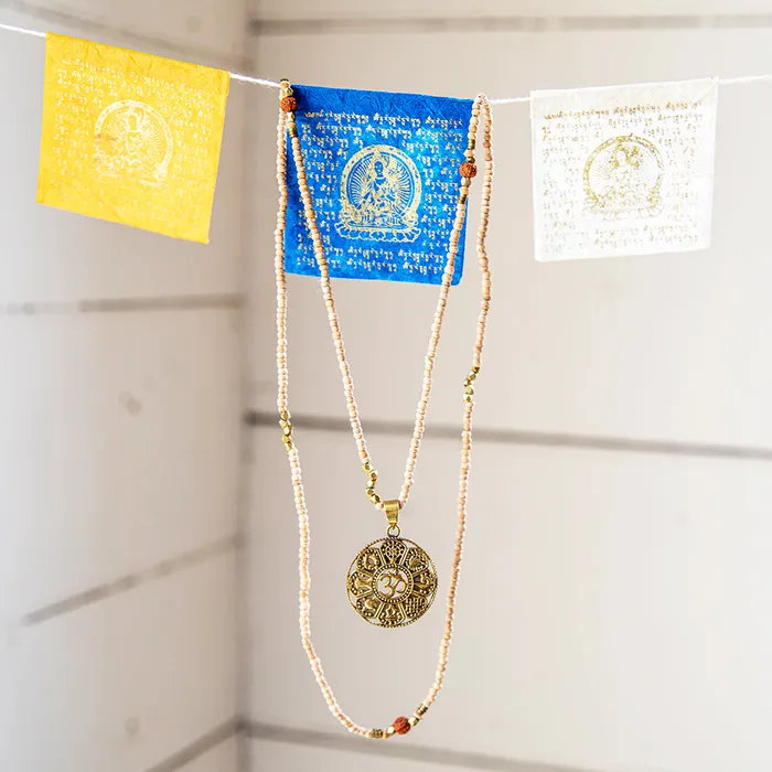 Beaded Pendant Necklace DharmaCrafts Necklaces