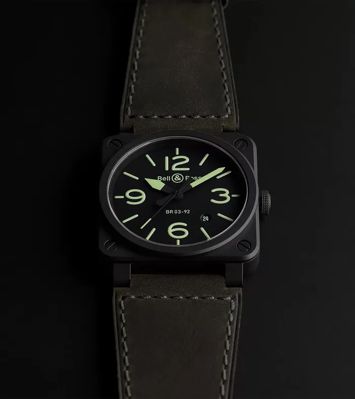 Bell Ross Watches Bell Ross BR 0392 Nightlum Watch