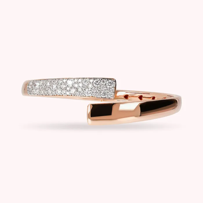 Bracciale Rigido Contrari con Pav in Cubic Zirconia Bronzallure Earrings