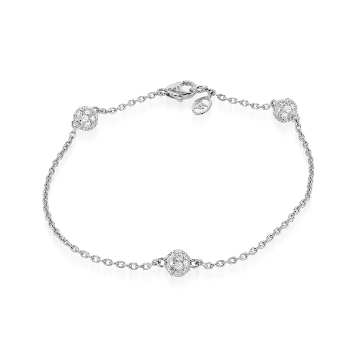 Bracelets Essence Diamond Ball Chain Bracelet John Atencio