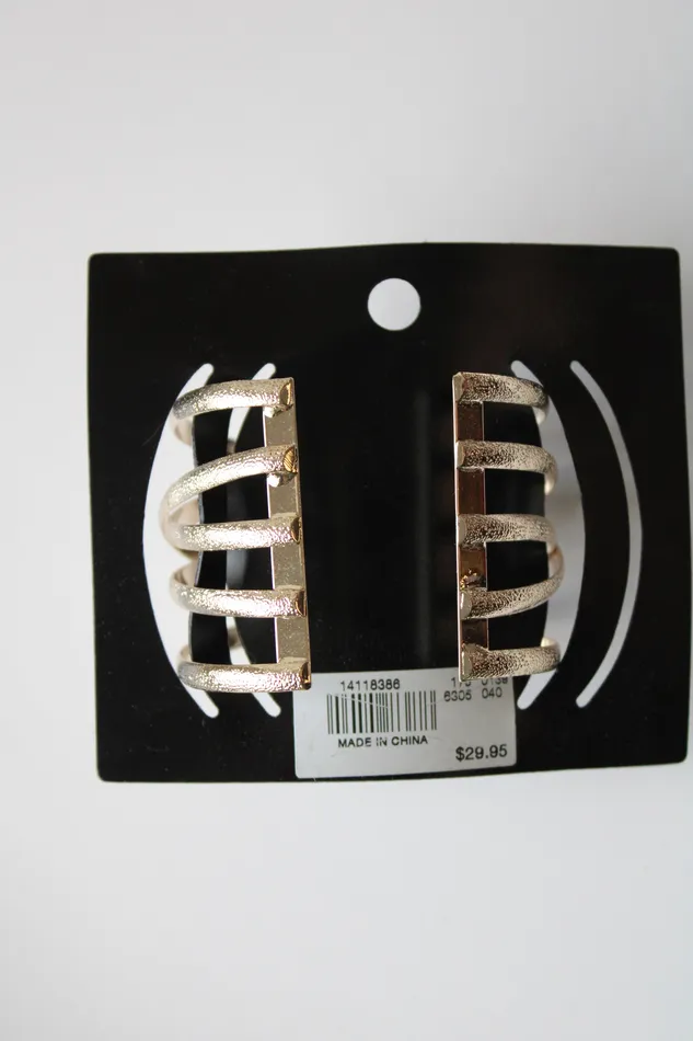 Bracelets The Limited NEW The Limited Stacked Silver Cuff Bracelet