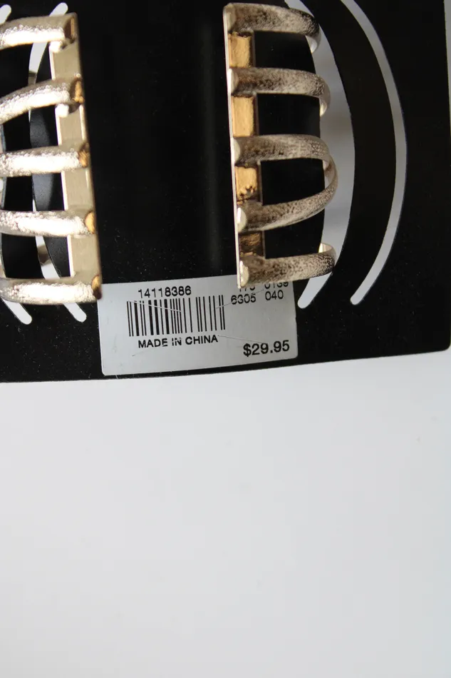 Bracelets The Limited NEW The Limited Stacked Silver Cuff Bracelet