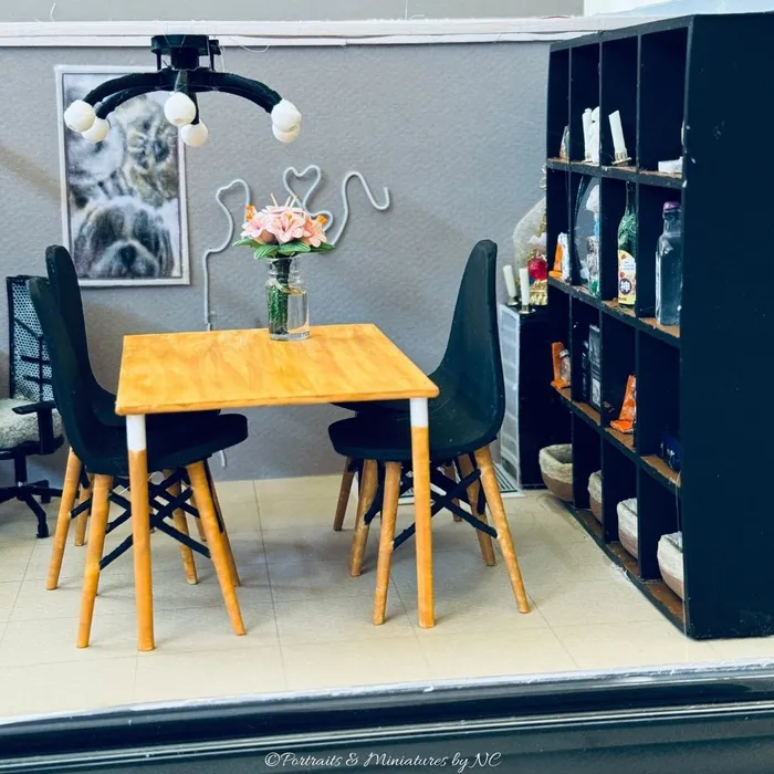  Bringing Your Living Room to Life A Custom Diorama Experience Portraits and Miniatures by NC Necklaces