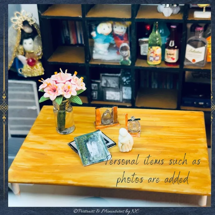  Bringing Your Living Room to Life A Custom Diorama Experience Portraits and Miniatures by NC Necklaces