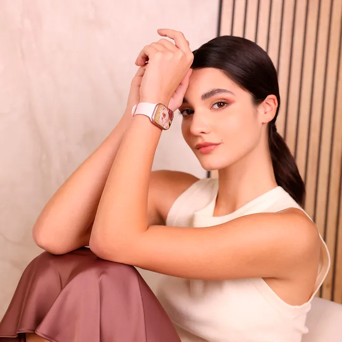 Bronzallure Earrings Smartwatch Donna Cassa Satinata Rettangolare 41x35mm