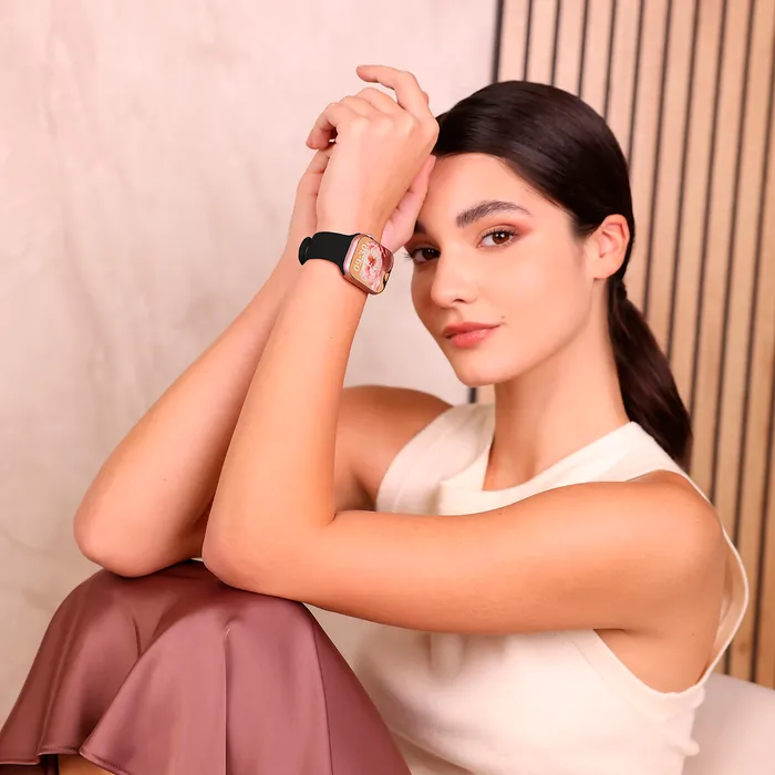 Bronzallure Earrings Smartwatch Donna Cassa Satinata Rettangolare 41x35mm