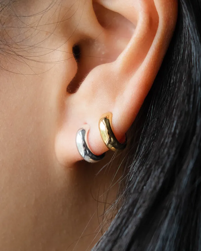 Bubble Hoop readytoship Foe Dear Earrings