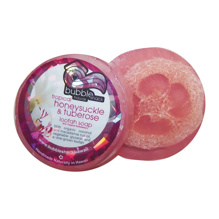 Bubble Shack Tropical Honeysuckle Tuberose Loofah Soap BUBBLESHACK Necklaces