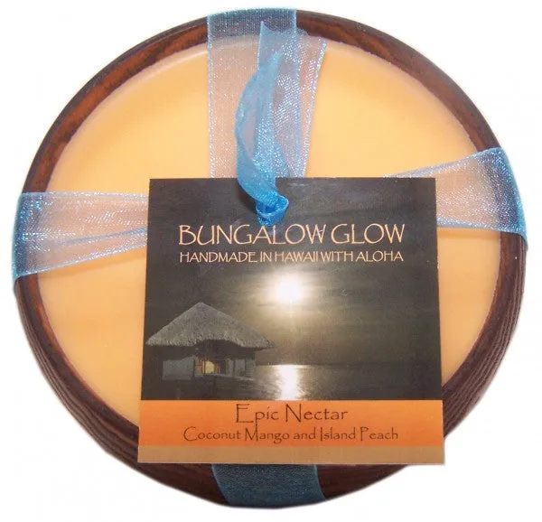 BUBBLESHACK Earrings Bungalow Glow Epic Nectar Soy Poi Bowl Candle