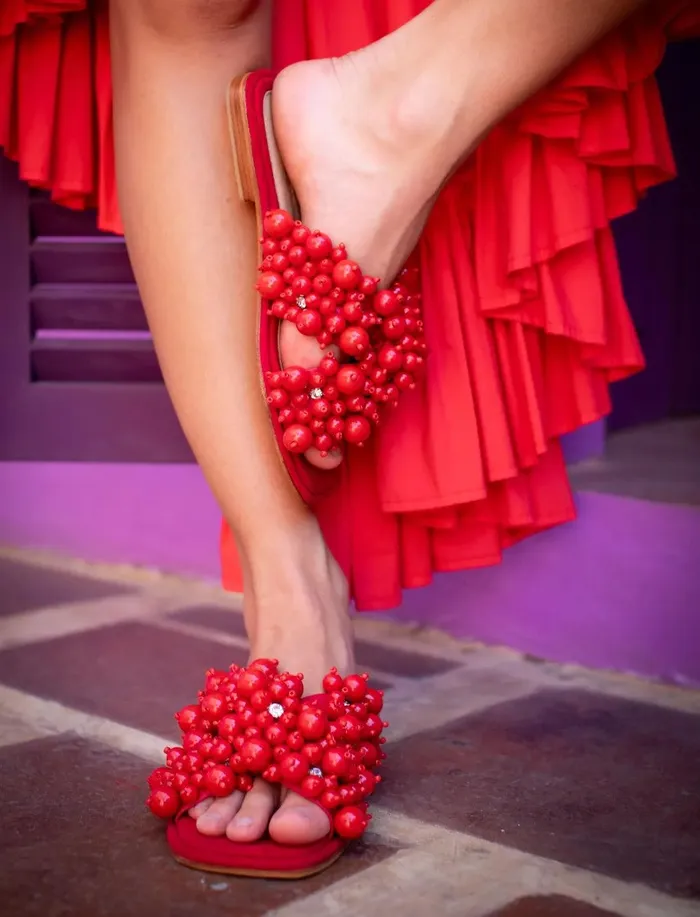 CHACHA SANDAL Erika Pea Earrings