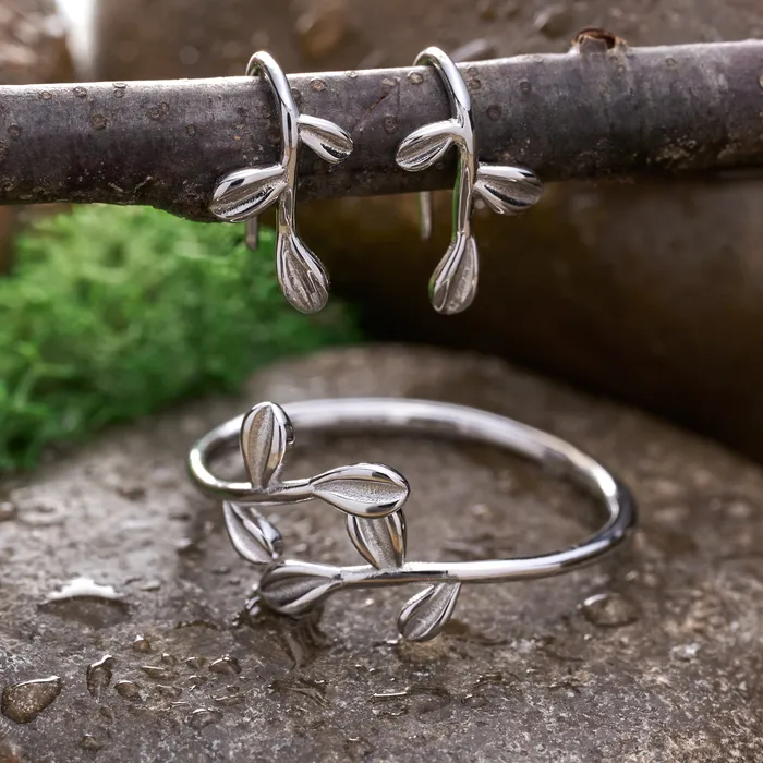 Chadds Ford Jewelry Necklaces Sterling Silver Little Tree Branch Bundle