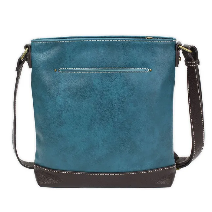Chala Envoy Turtle RFID Messenger Handbag Turquoise CHALAGROUP Earrings