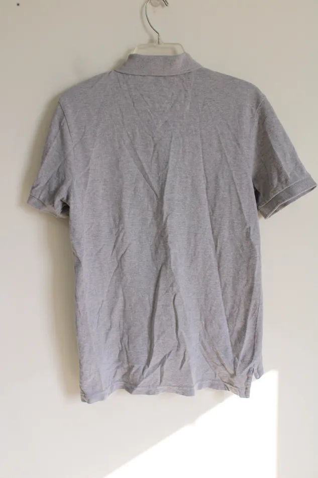 Chaps Everyday Polo Gray Shirt S Chaps Earrings