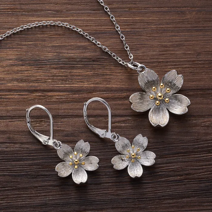 Cherry Blossom Gift Set Chadds Ford Jewelry Rings
