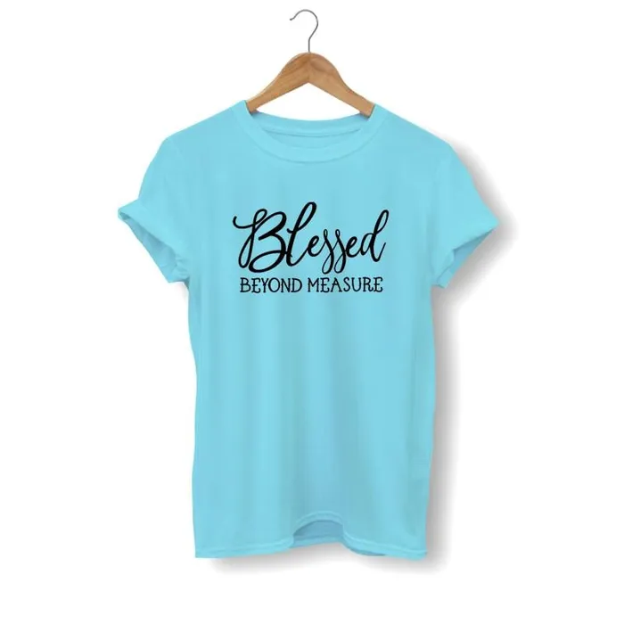 Christian TShirt br Blessed Beyond Measure Lords Guidance Earrings
