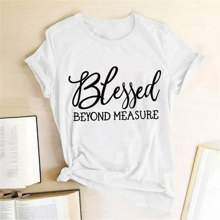 Christian TShirt br Blessed Beyond Measure Lords Guidance Earrings