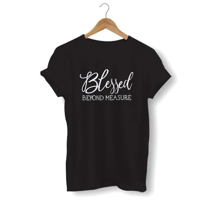 Christian TShirt br Blessed Beyond Measure Lords Guidance Earrings