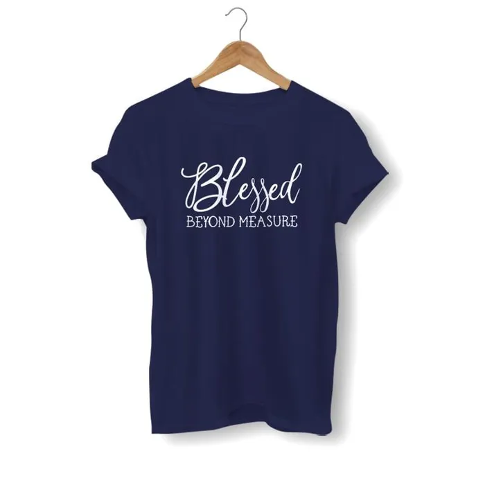 Christian TShirt br Blessed Beyond Measure Lords Guidance Earrings