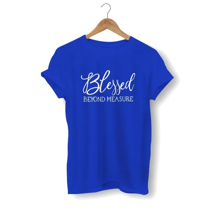 Christian TShirt br Blessed Beyond Measure Lords Guidance Earrings