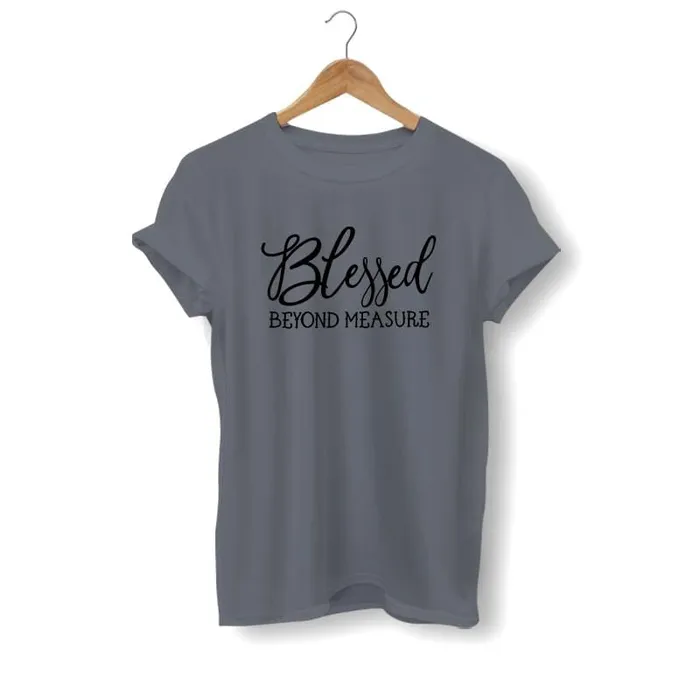 Christian TShirt br Blessed Beyond Measure Lords Guidance Earrings