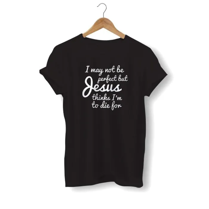 Christian TShirt br I May Not Be Perfect Lords Guidance Necklaces