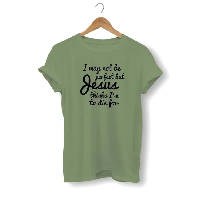 Christian TShirt br I May Not Be Perfect Lords Guidance Necklaces