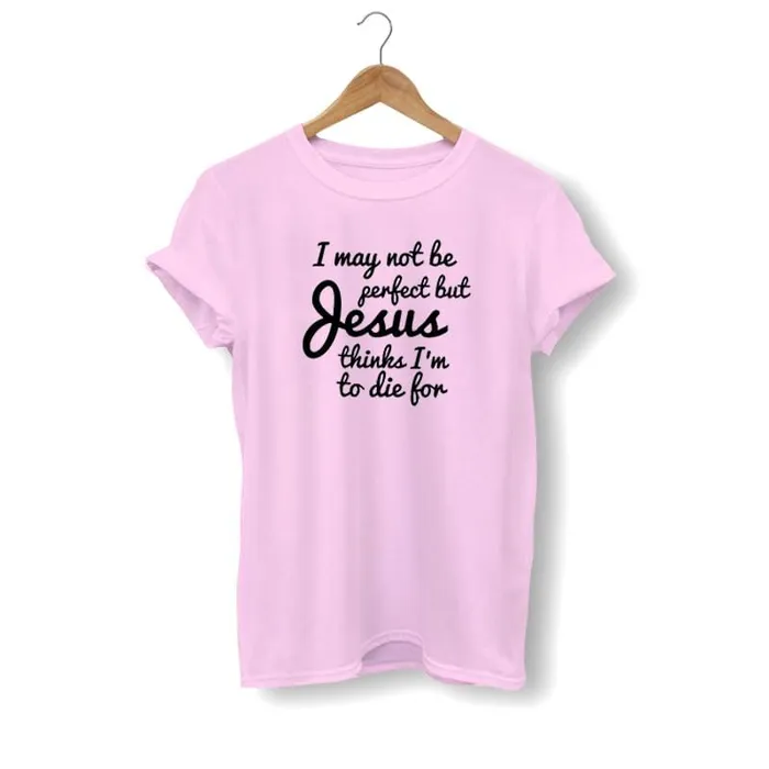 Christian TShirt br I May Not Be Perfect Lords Guidance Necklaces
