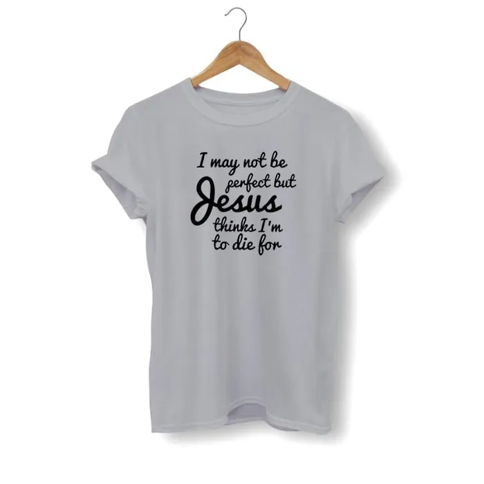 Christian TShirt br I May Not Be Perfect Lords Guidance Necklaces