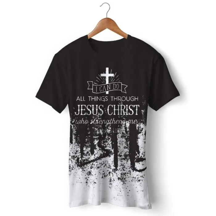 Christian TShirt br Philippians 413 Lords Guidance Earrings