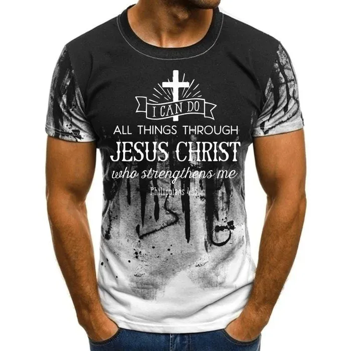 Christian TShirt br Philippians 413 Lords Guidance Earrings