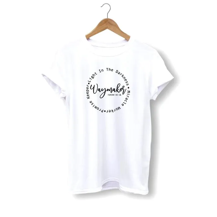 Christian TShirt br Way Maker Miracle Worker Lords Guidance Earrings