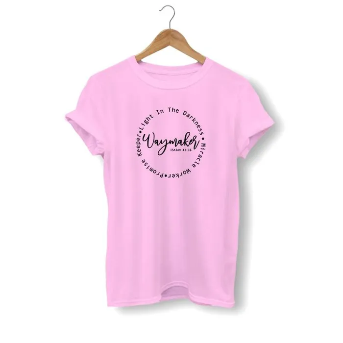 Christian TShirt br Way Maker Miracle Worker Lords Guidance Earrings